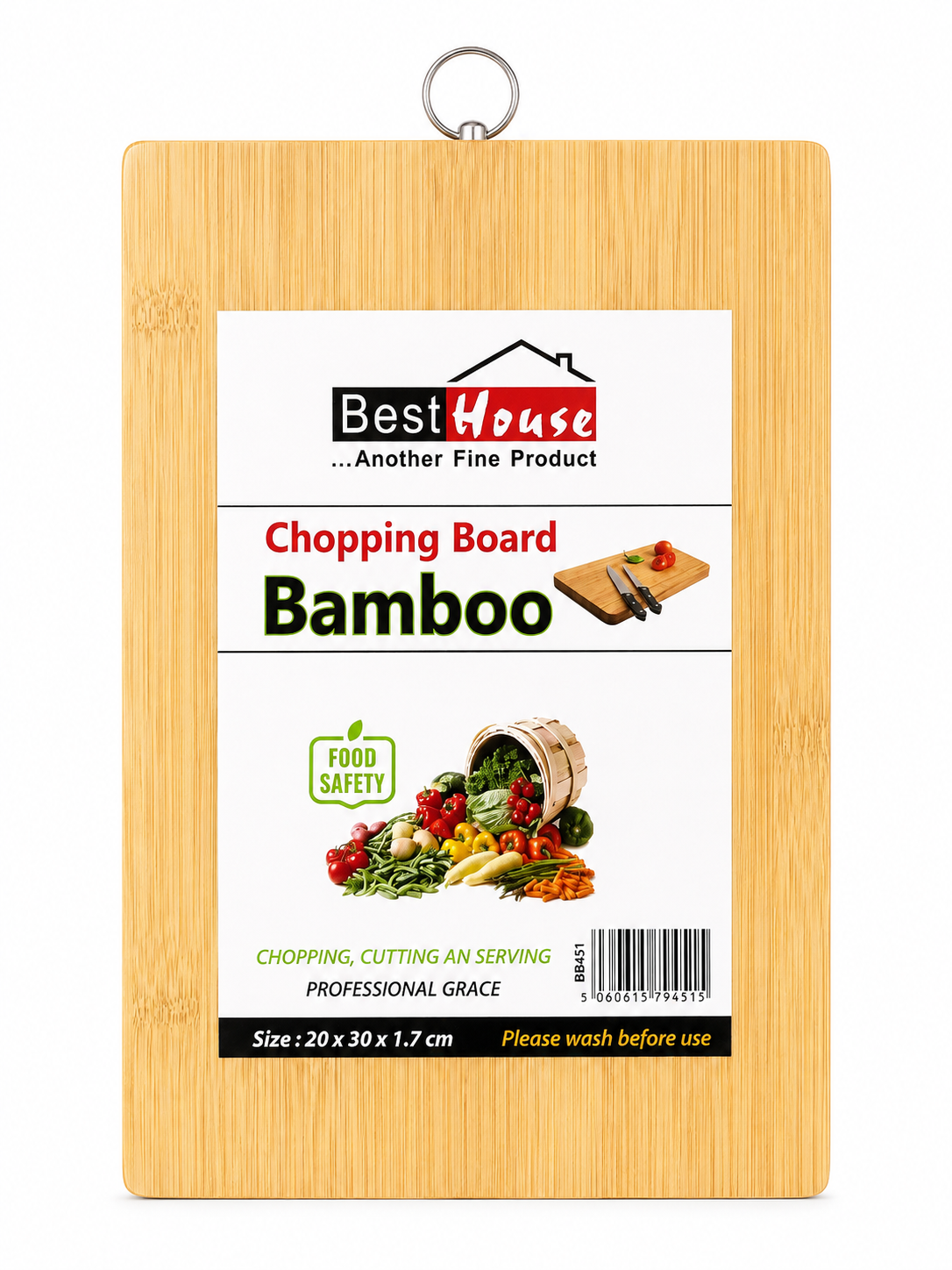 BAMBOO CHOPPING BOARD- BB451