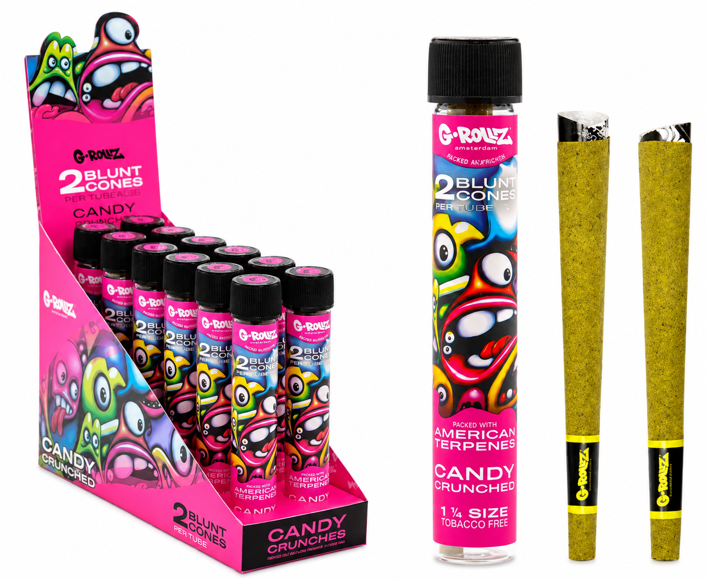 G-ROLLZ BLUNT CONES 1 - 1/4 SIZE
