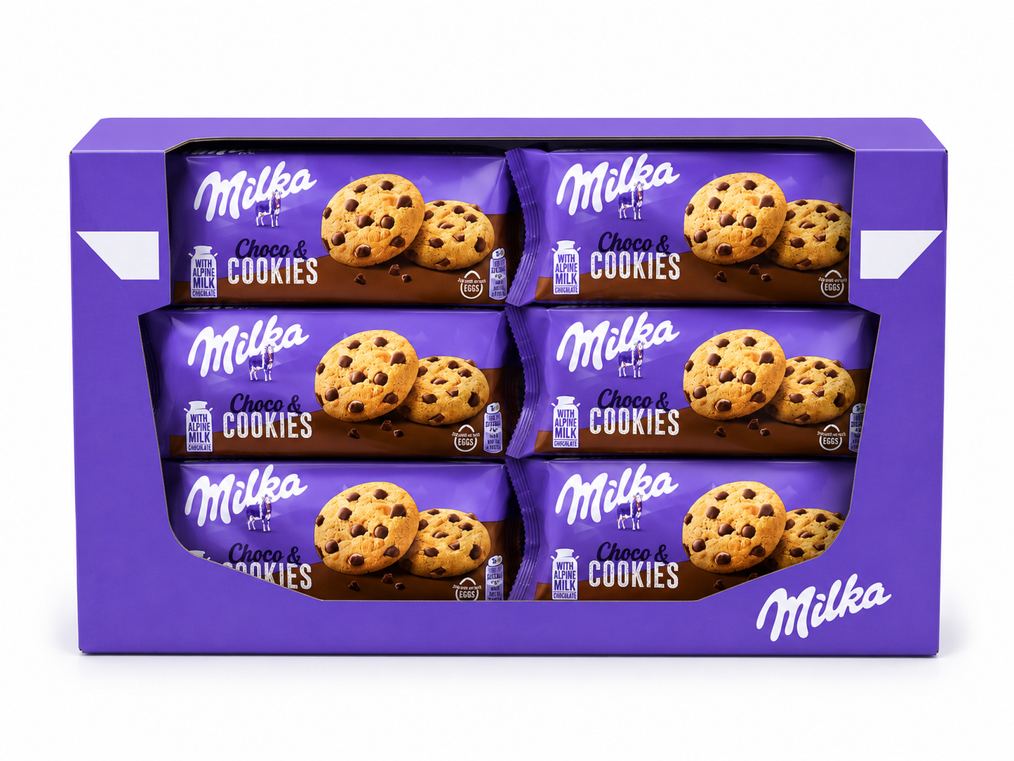 MILKA CHOCO & COOKIES 24x135G