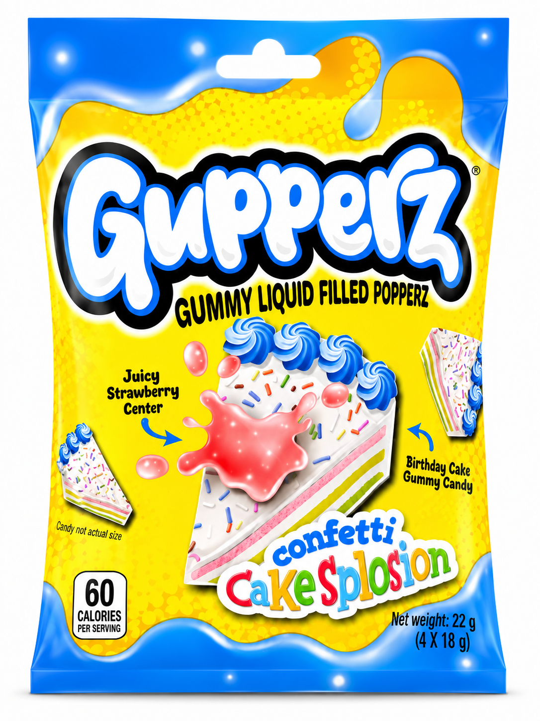 GUPPERZ GUMMY LIQUID POPPERZ 12x72G