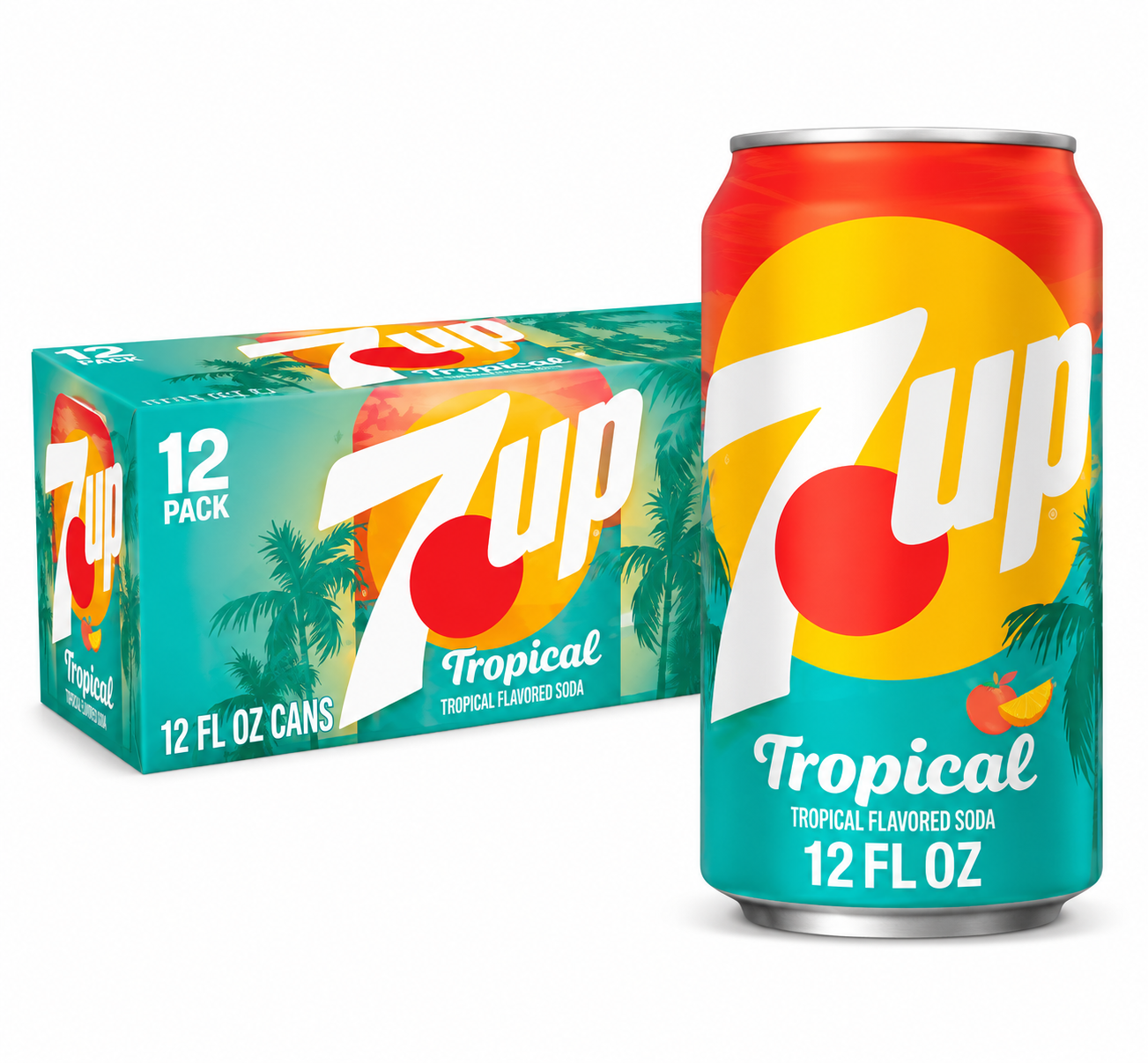 7 UP TROPICAL 355ML