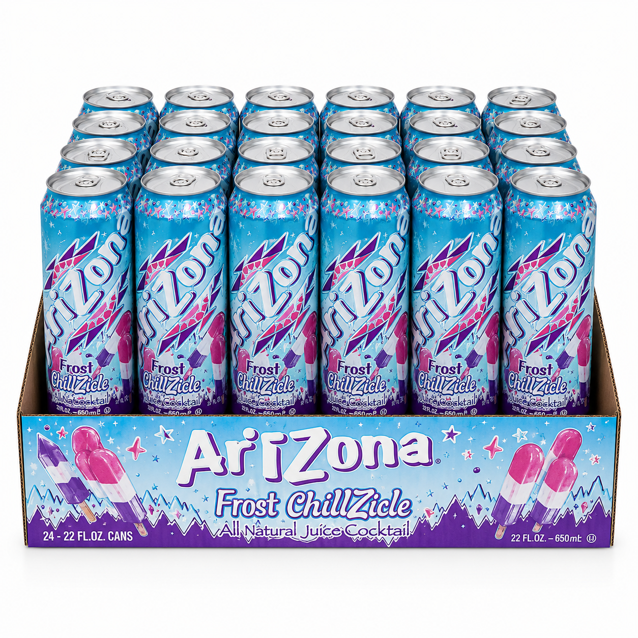 ARIZONA FROST CHILLZICLE 24x650ML