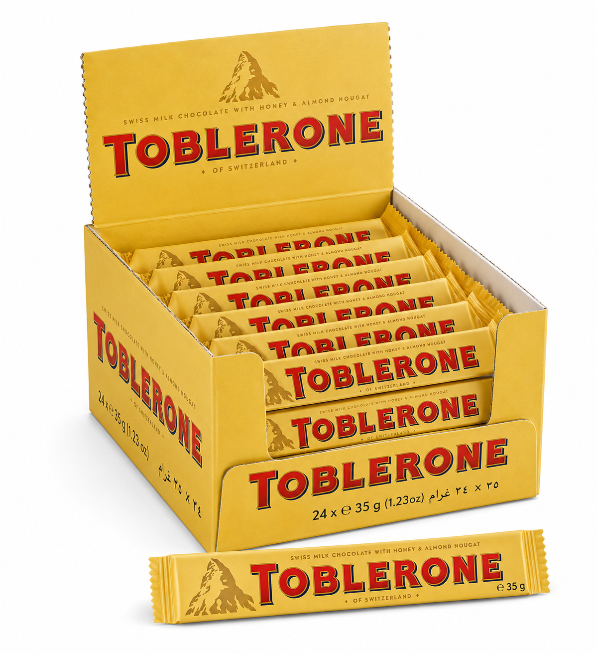 TOBLERONE MILK ORIGINAL 24X35G