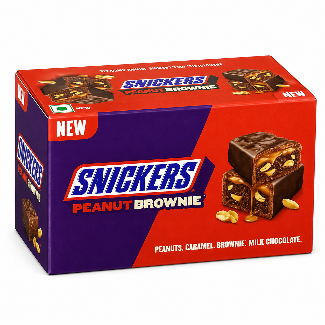 SNICKERS PEANUT BROWNIE 15x45g