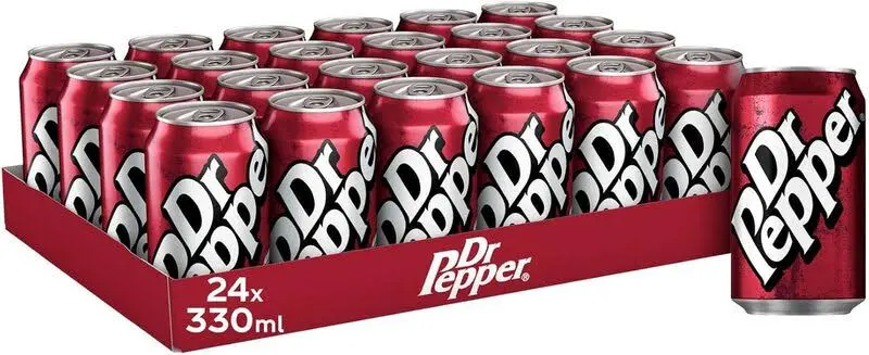 DR. PEPPER CAN 24x330ml