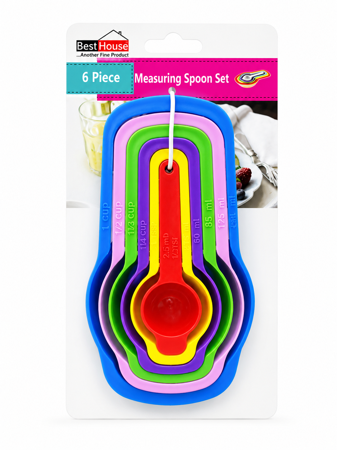 MEASURING SPOON SET 6pcs- BB3176