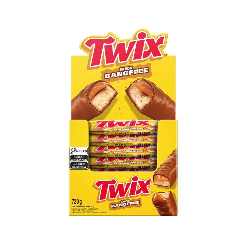 TWIX SABOR BANOFFEE 18x40g