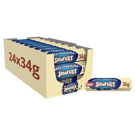 SMARTIES WHITE CHOCOLATE 24x34g