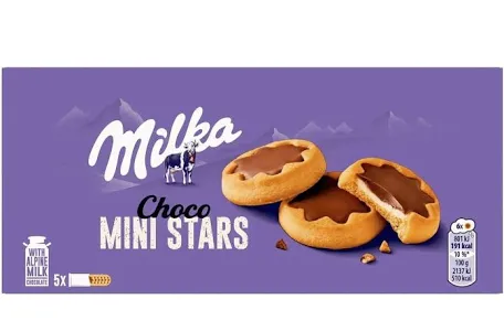 MILKA CHOCO MINI STARS 16x150g