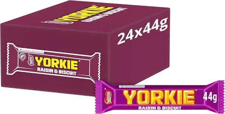 YORKIE RAISIN & BISCUIT 24x44g