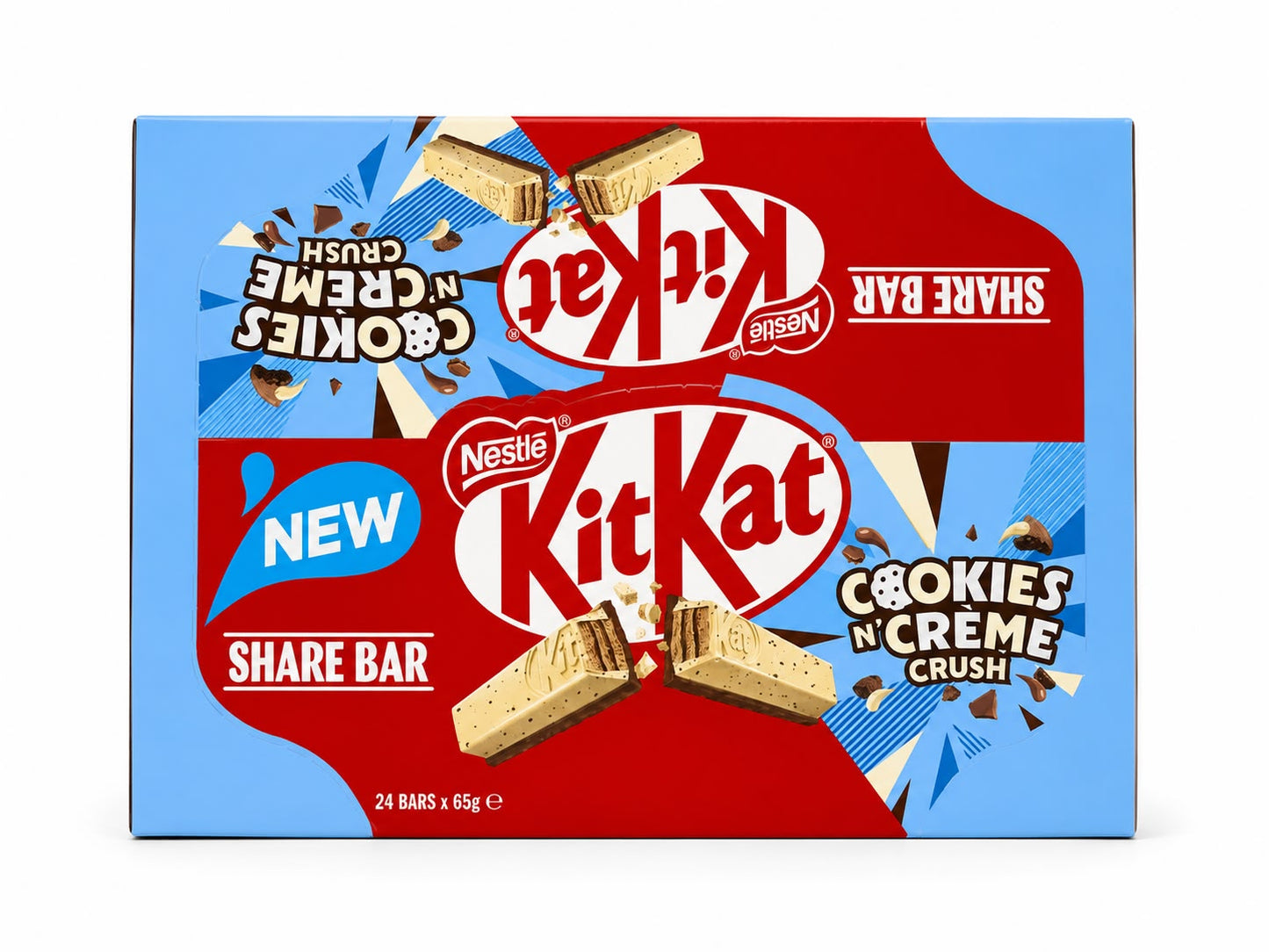 KITKAT COOKIES N CREAME N' CRUSH 24x65G