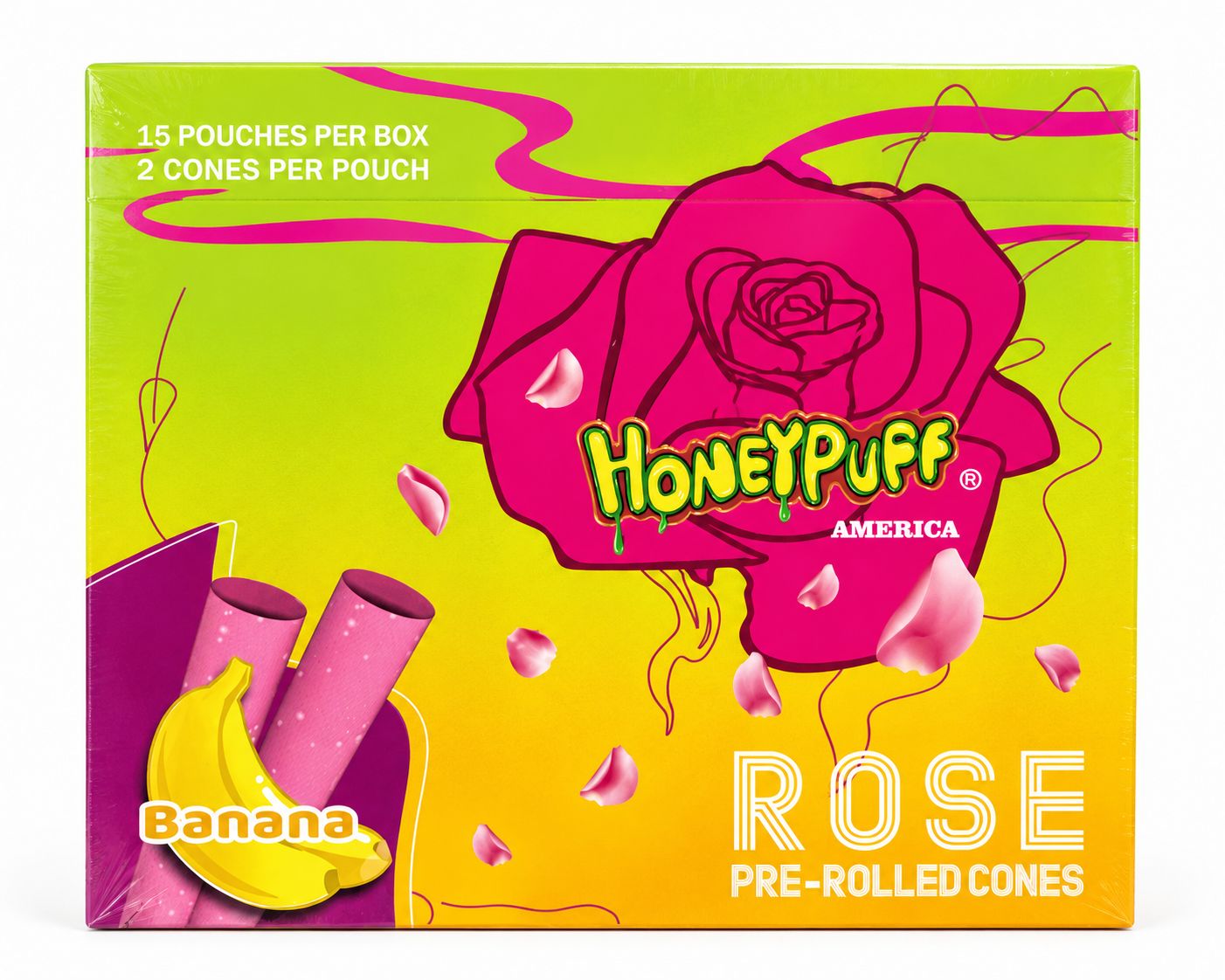 HONEYPUFF ROSE PRE-ROLLED CONES