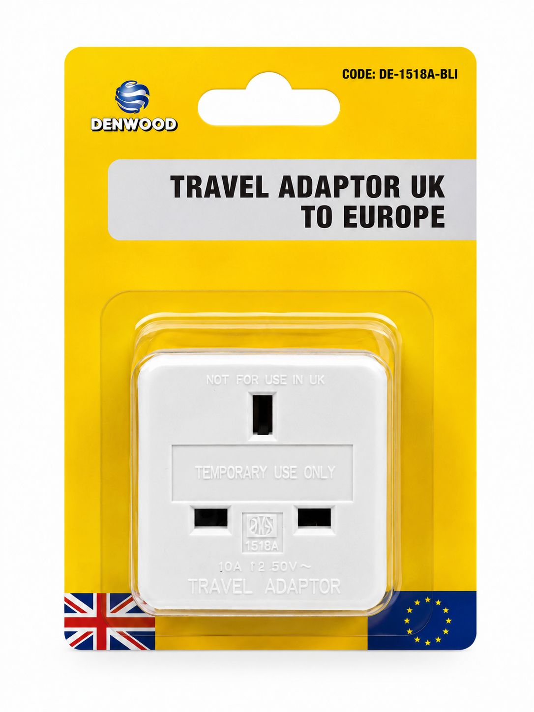 DENWOOD TRAVEL ADAPTER