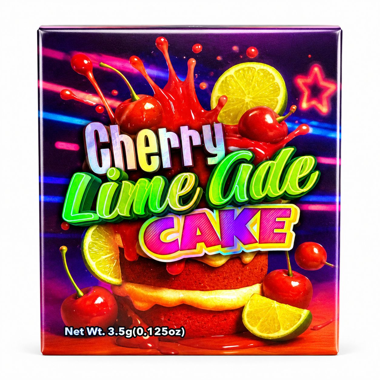 CHEERY LIME CAKE BAG