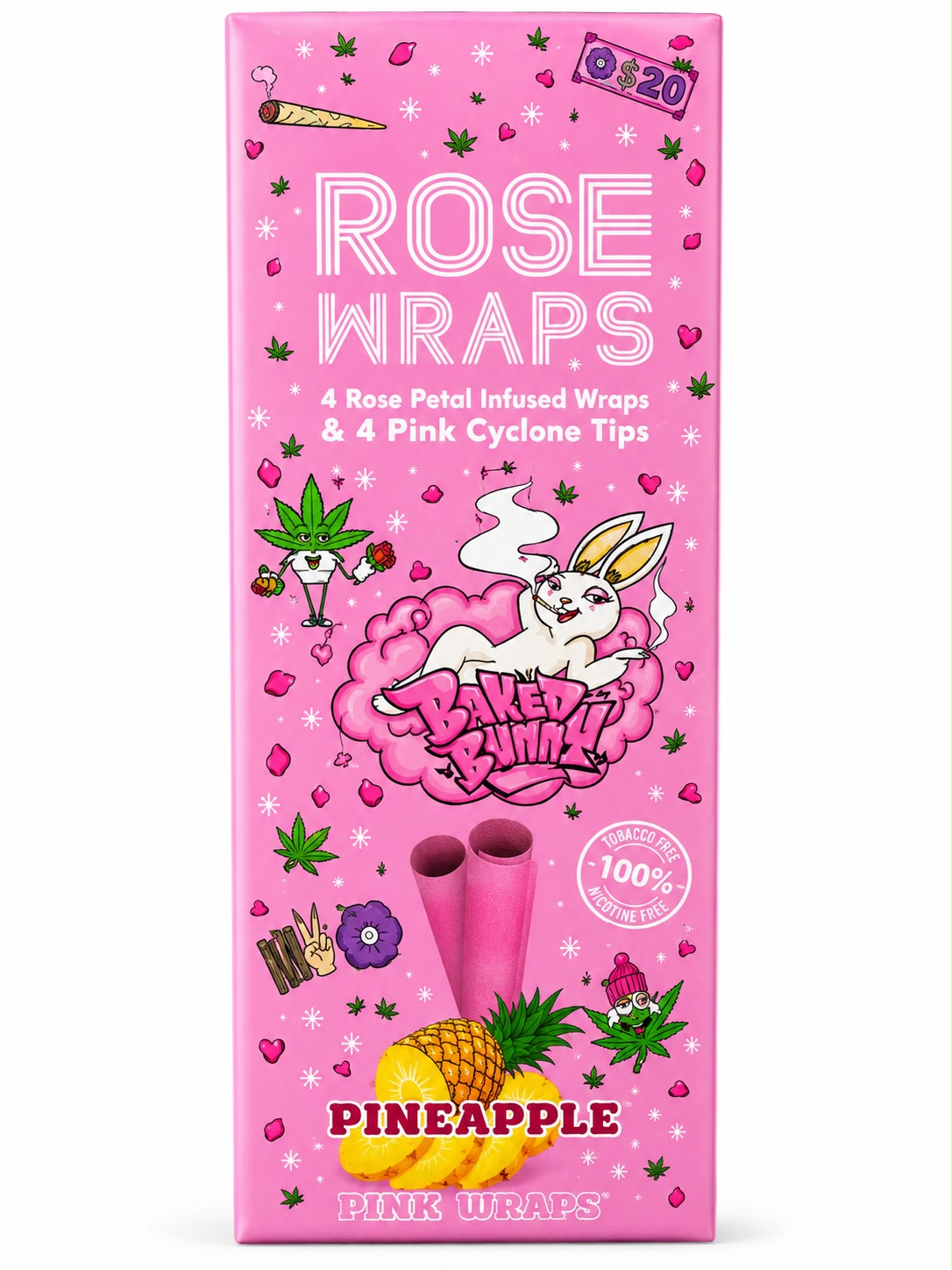 BAKED BUNNY ROSE WRAP