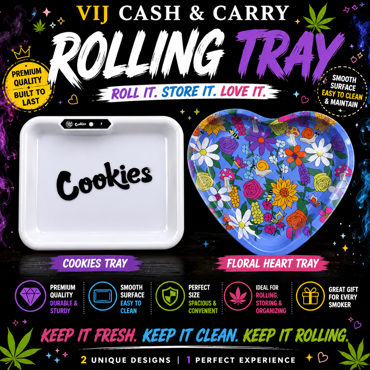 ROLLING TRAY
