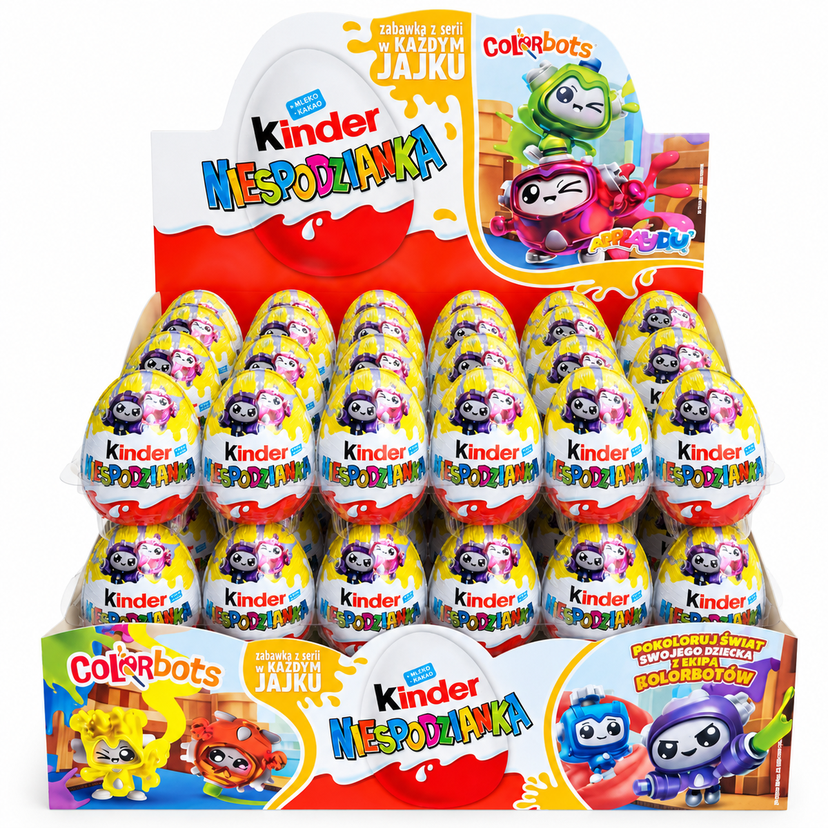 KINDER SURPRISE EGG 72x20g