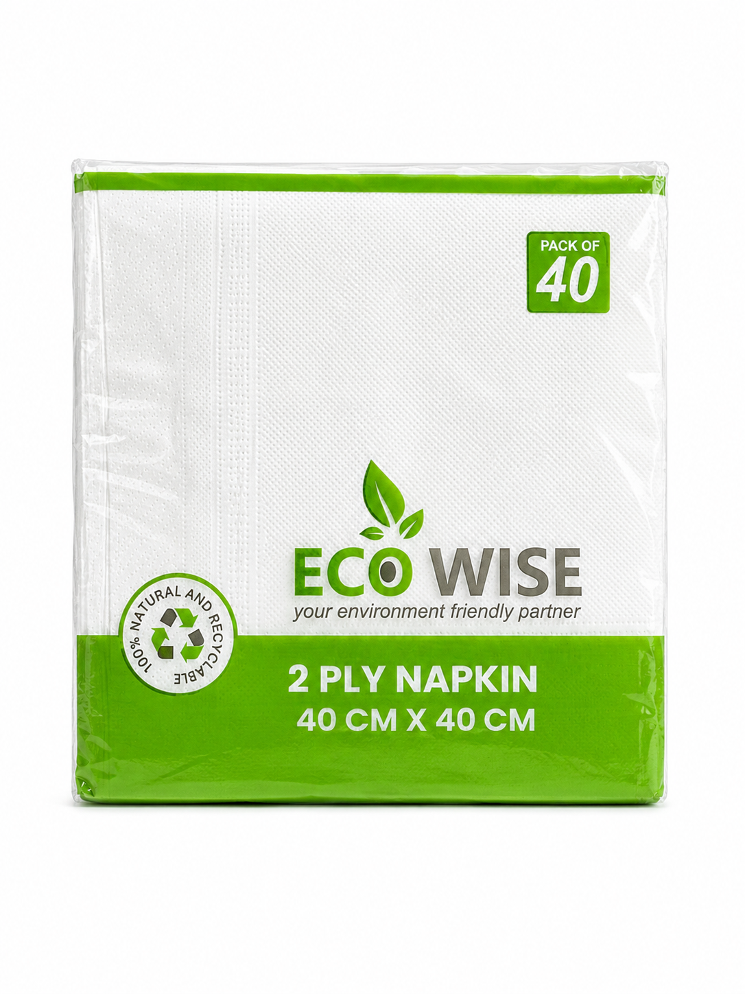 ECO WISE NAPKIN 60pcs- EC0478