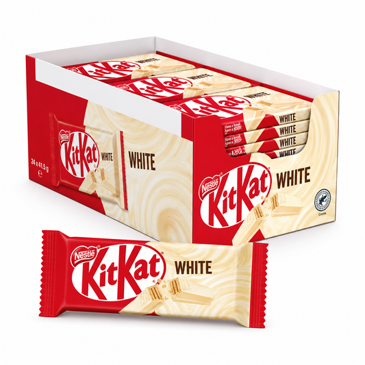 KITKAT WHITE CHOCOLATE 4 FINGER 24x41.5G