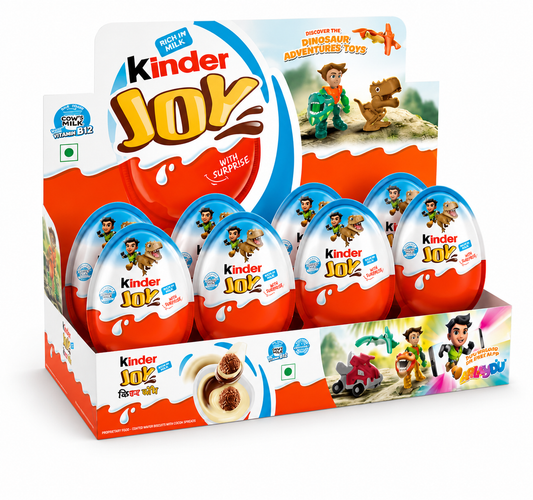 KINDER JOY WITH SURPRISE TOY 8x20G