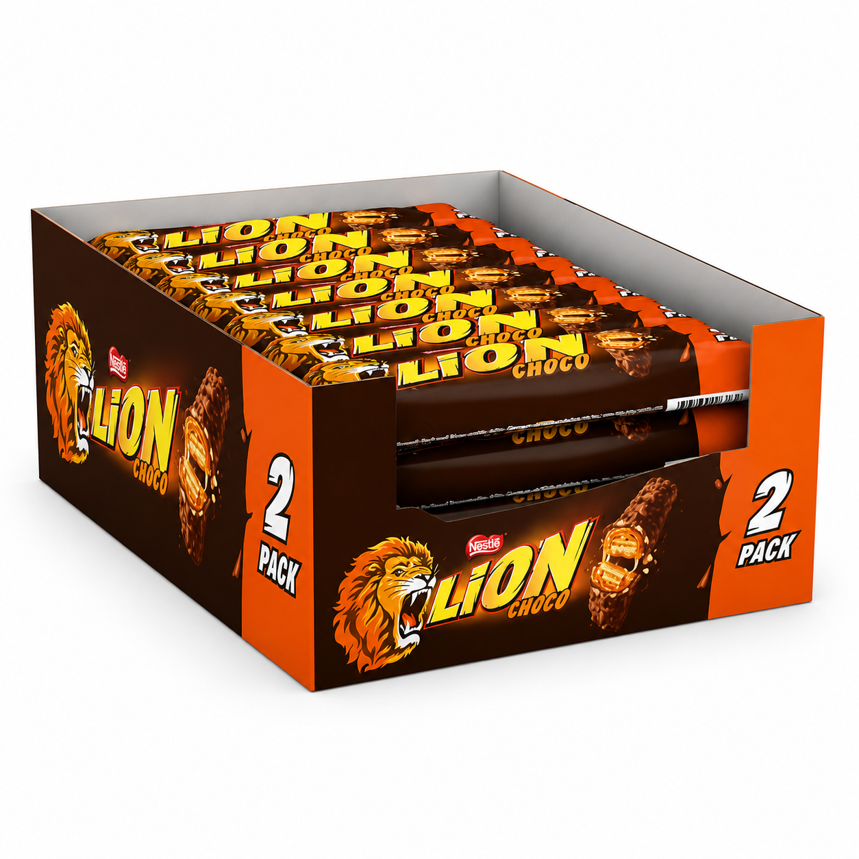 NESTLE LION CHOCOLATE 2 PACK 28x60G