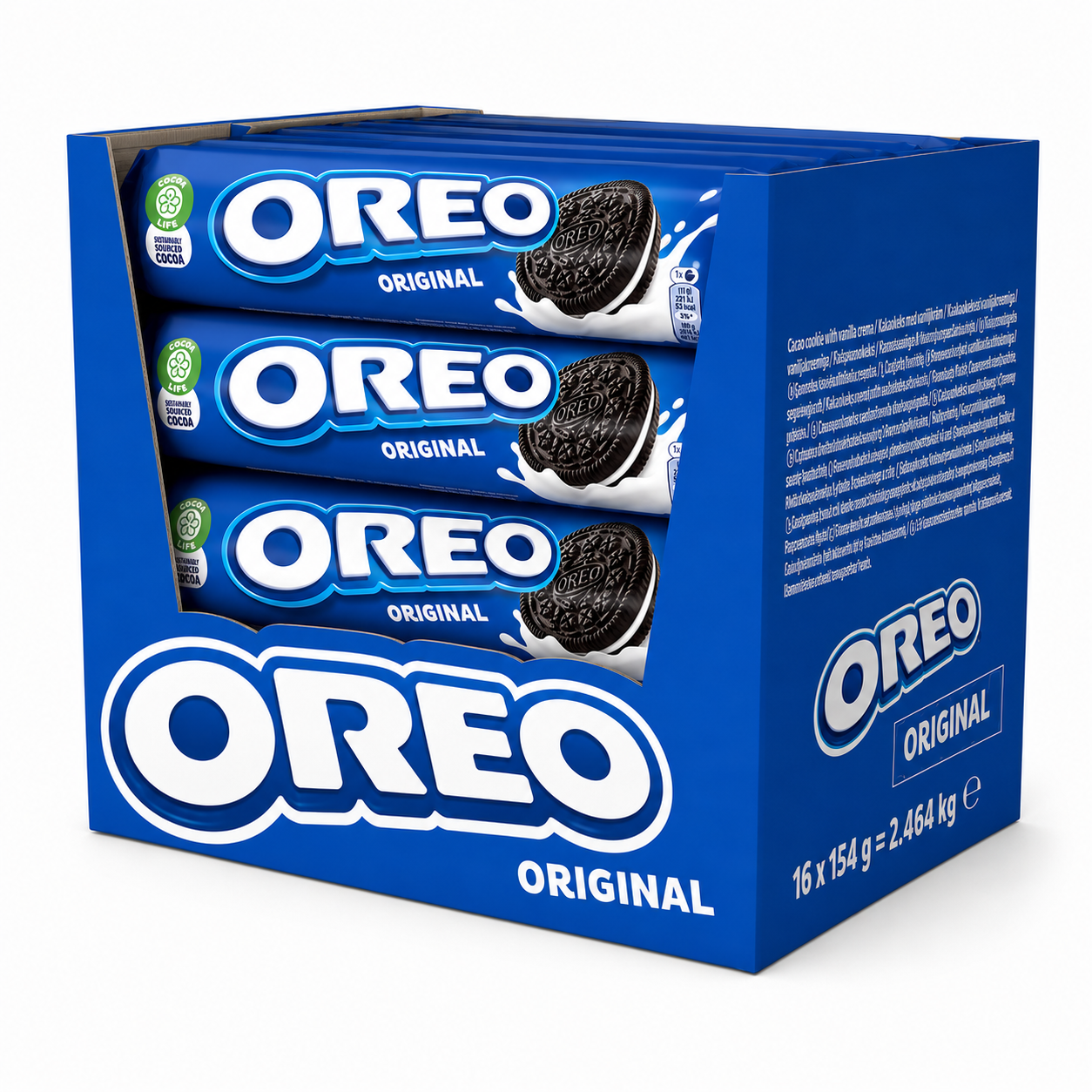 OREO ORIGINAL CHOCOLATE CREAM BISCUIT 16x154G