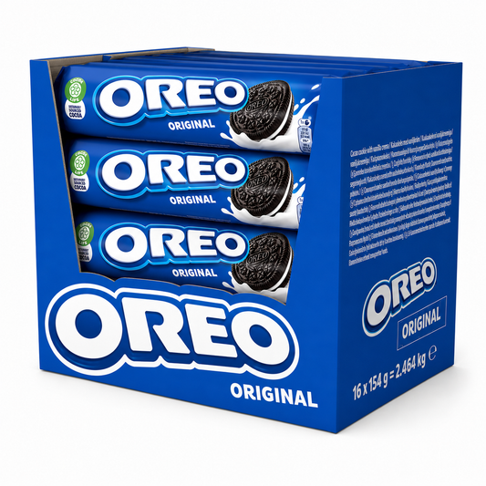 OREO ORIGINAL CHOCOLATE CREAM BISCUIT 16x154G