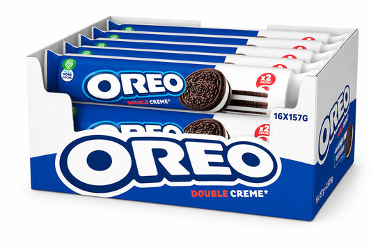 OREO ORIGINAL DOUBLE CREAM BISCUIT 16x157G