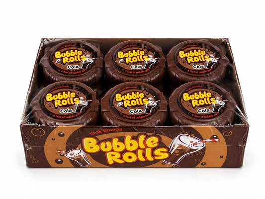 BUBBLE ROLLS COLA PACK OF 12