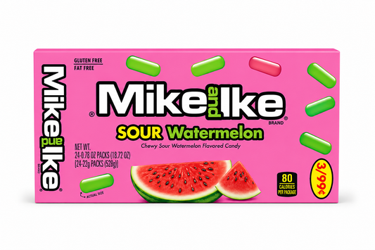 MIKE AND IKE SOUR WATERMELON 24x22G