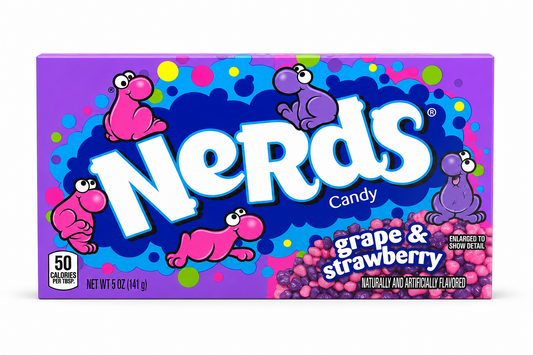NERDS CANDY GRAPE STRAWBERRY 12x141G