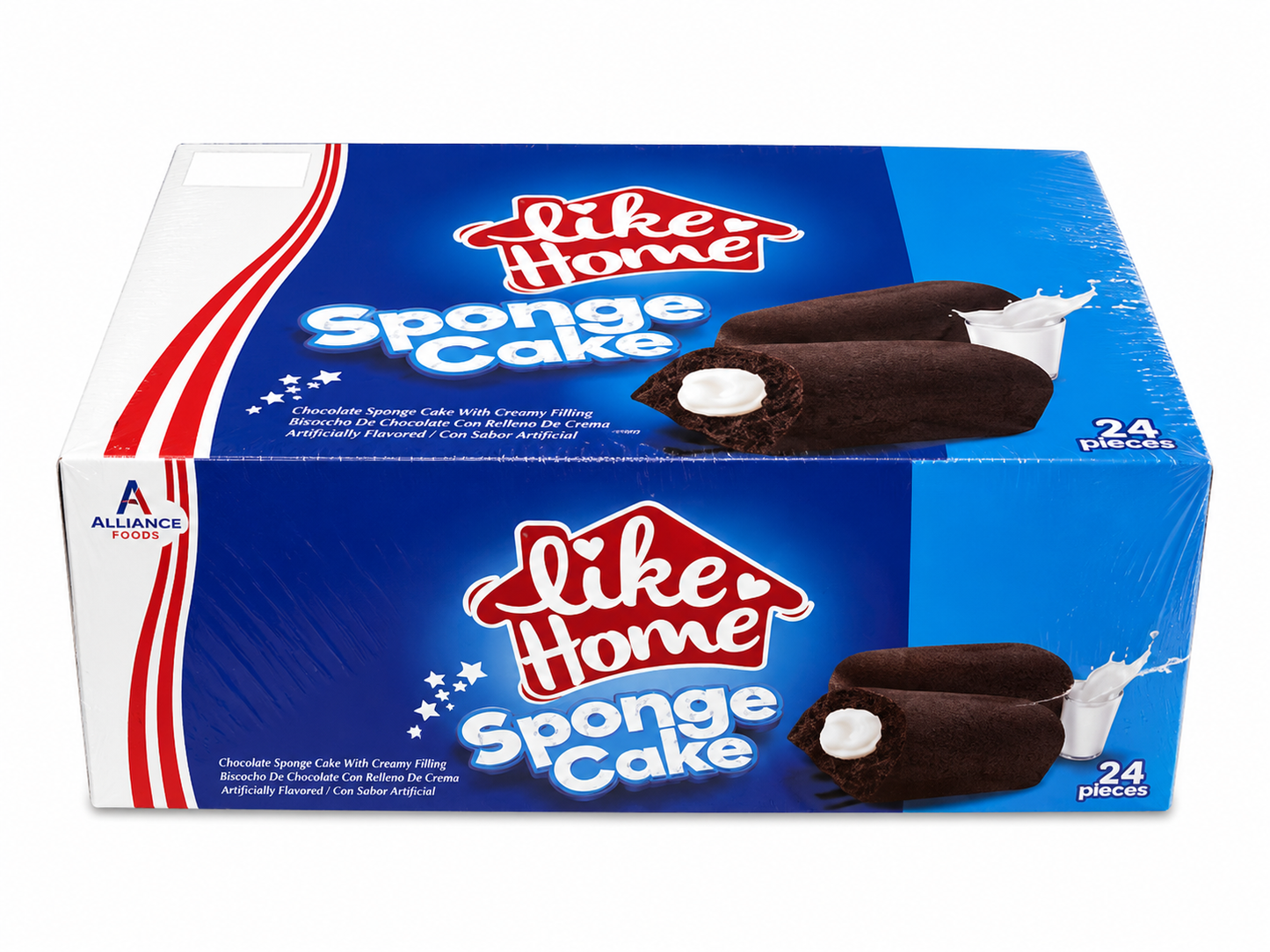 LIKE HOME CHOCOLATE SPONGE CAKE 24x40G