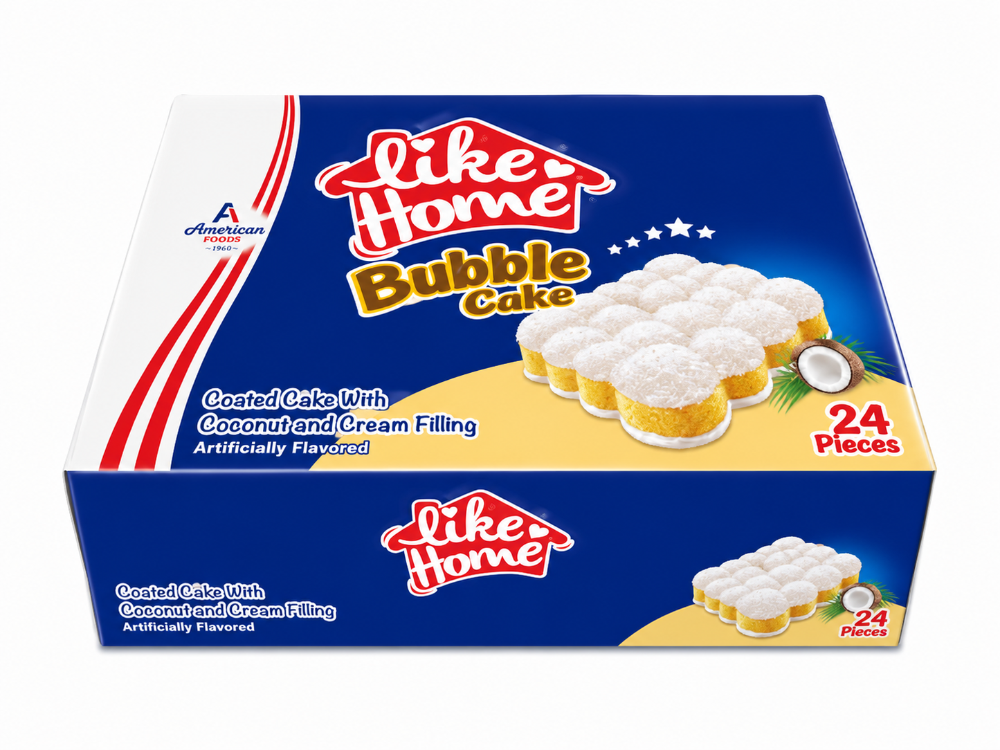 LIKE HOME BUBBLE CAKE 24x45G