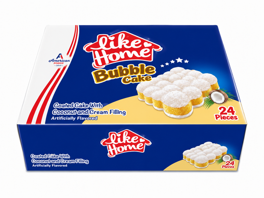 LIKE HOME BUBBLE CAKE 24x45G