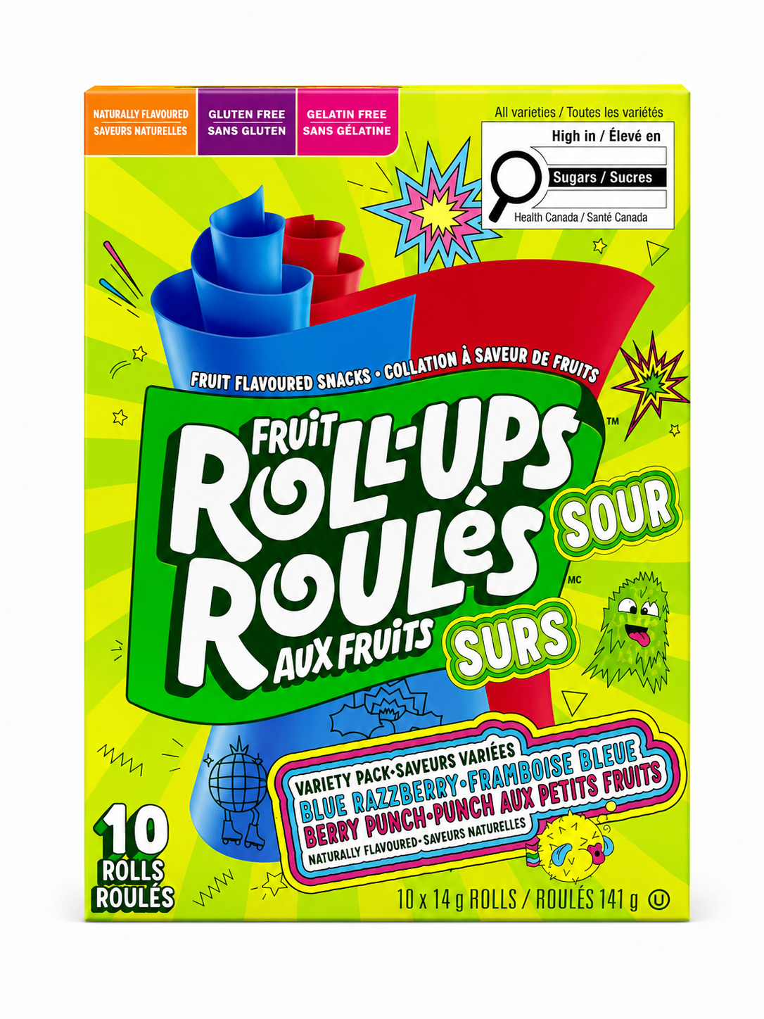 FRUIT ROLL-UPS 141g
