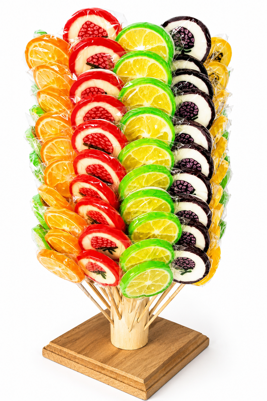 LOLLIPOPS FRUIT SLICE LOLLIES