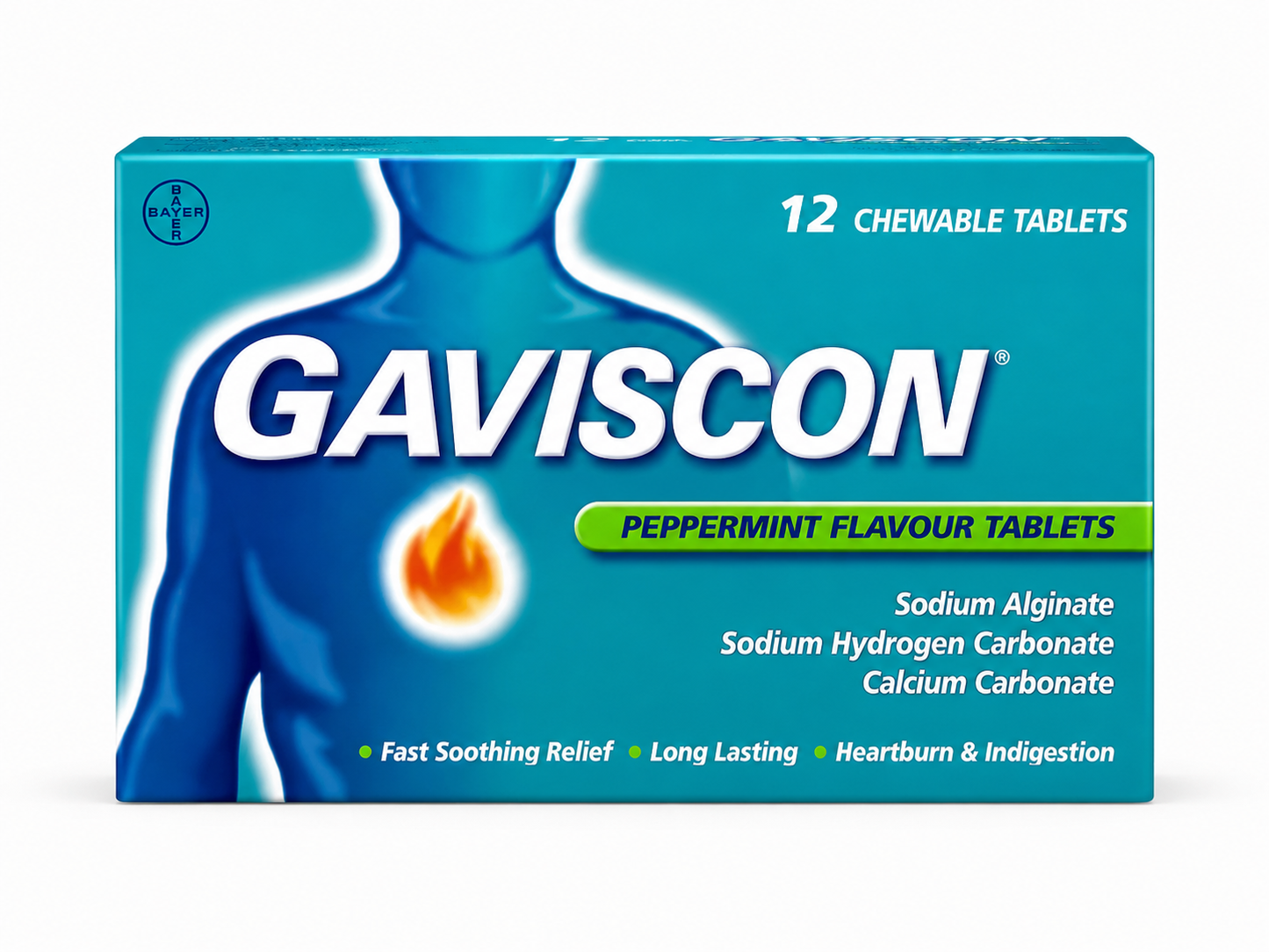 GAVISCON PEPPERMINT TABLETS