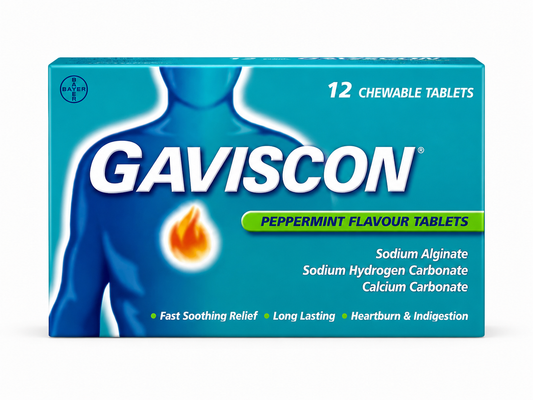 GAVISCON PEPPERMINT TABLETS