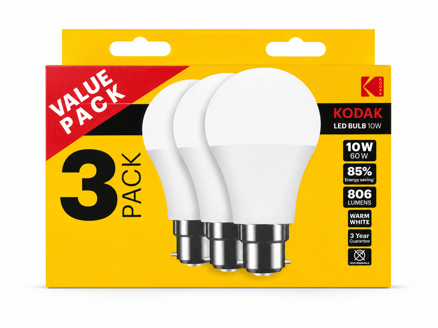 KODAK PACK OF 3 BULB