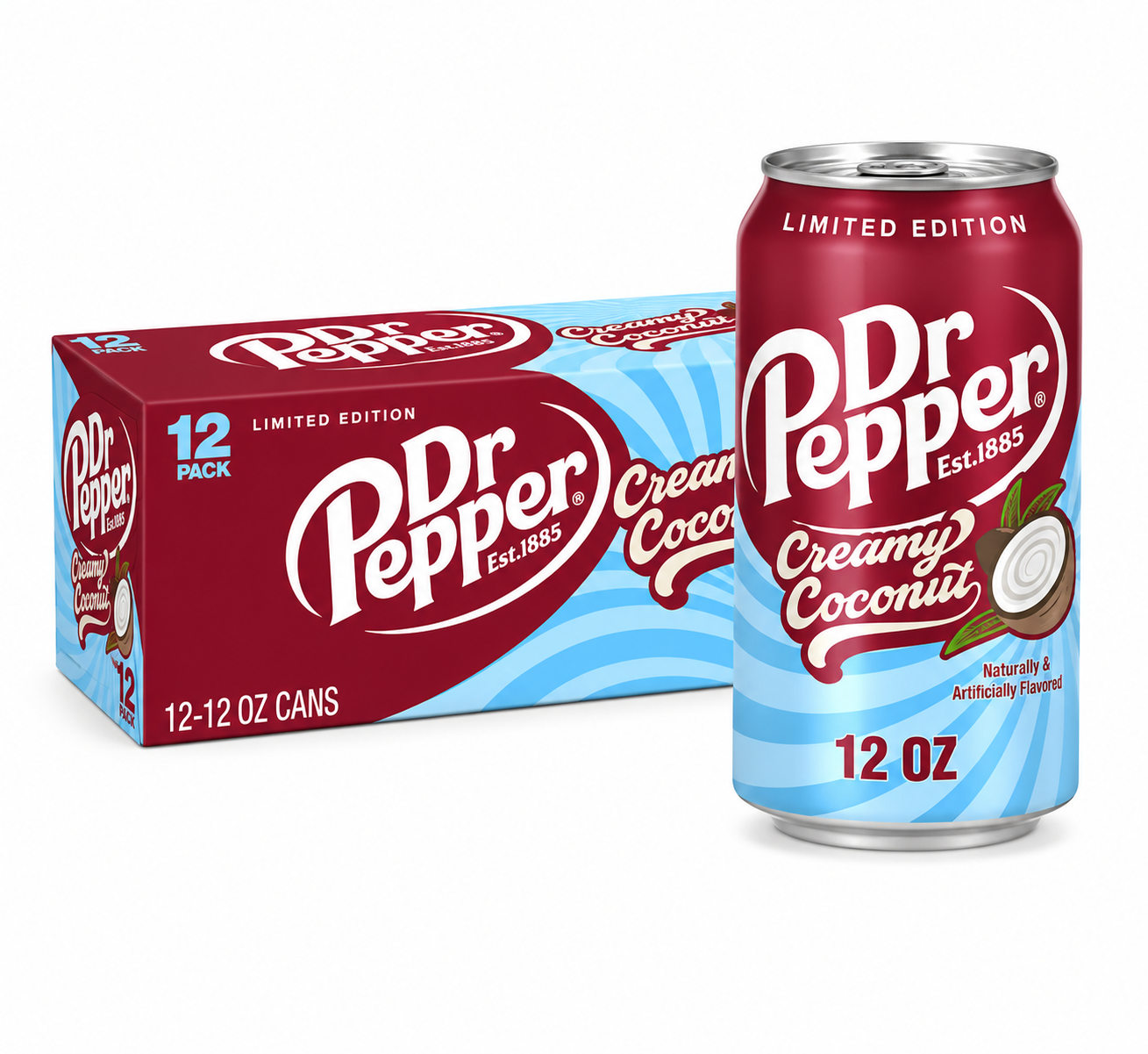 DR PEPPER CREAMY COCONUT 355ML