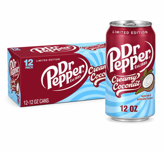 DR PEPPER CREAMY COCONUT 355ML