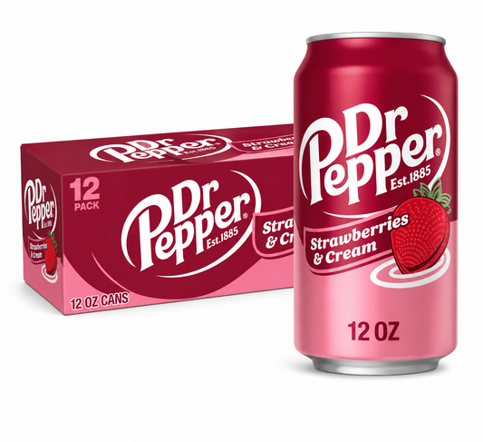 DR PEPPER STRAWBERRIES & CREAM