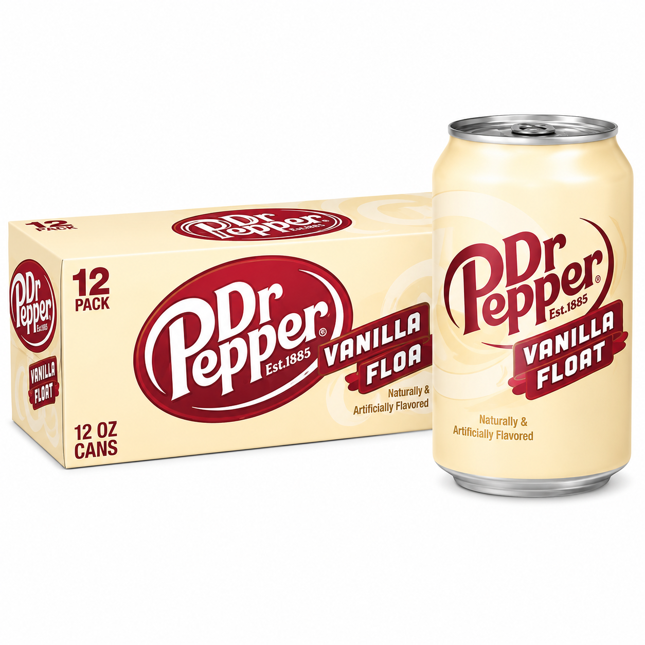 DR PEPPER VANILLA FLOAT 355ML