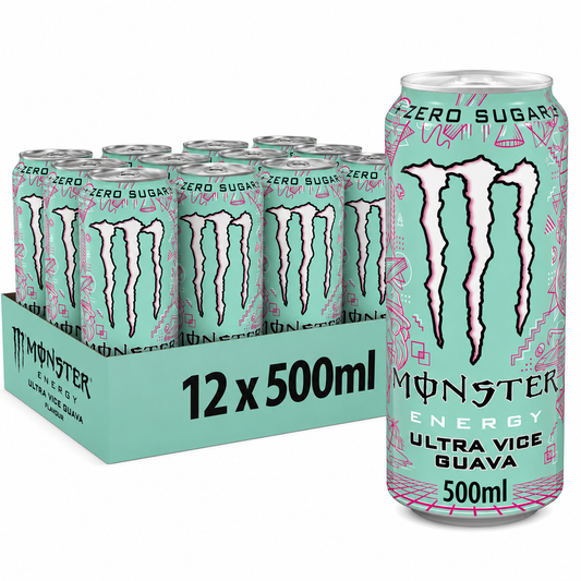 MONSTER ENERGY DRINK ULTRA VICE GUAVA 500ML