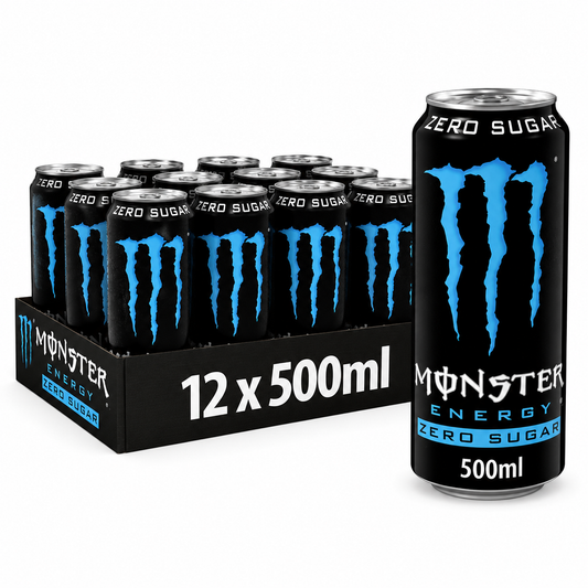 MONSTER ENRGY DRINK ABSOLUTE ZERO SUGAR 500ML