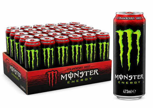 MONSTER ENERGY ORGINAL STRAWBERRY SHOT 473ML