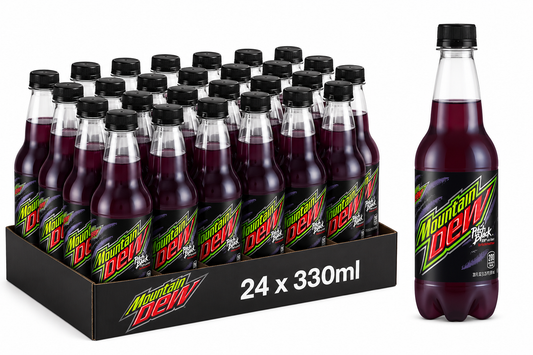 MOUNTAIN DEW PITCH BLACK 330ML