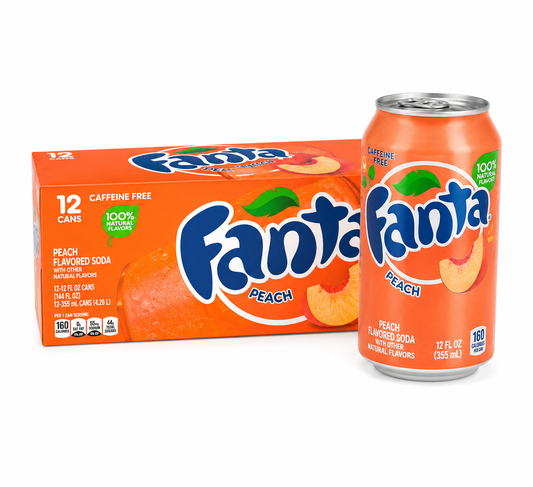 FANTA PEACH 12fl oz/ 355ML