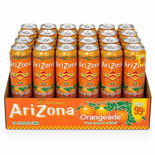 ARIZONA ORANGEADE 24x650ML