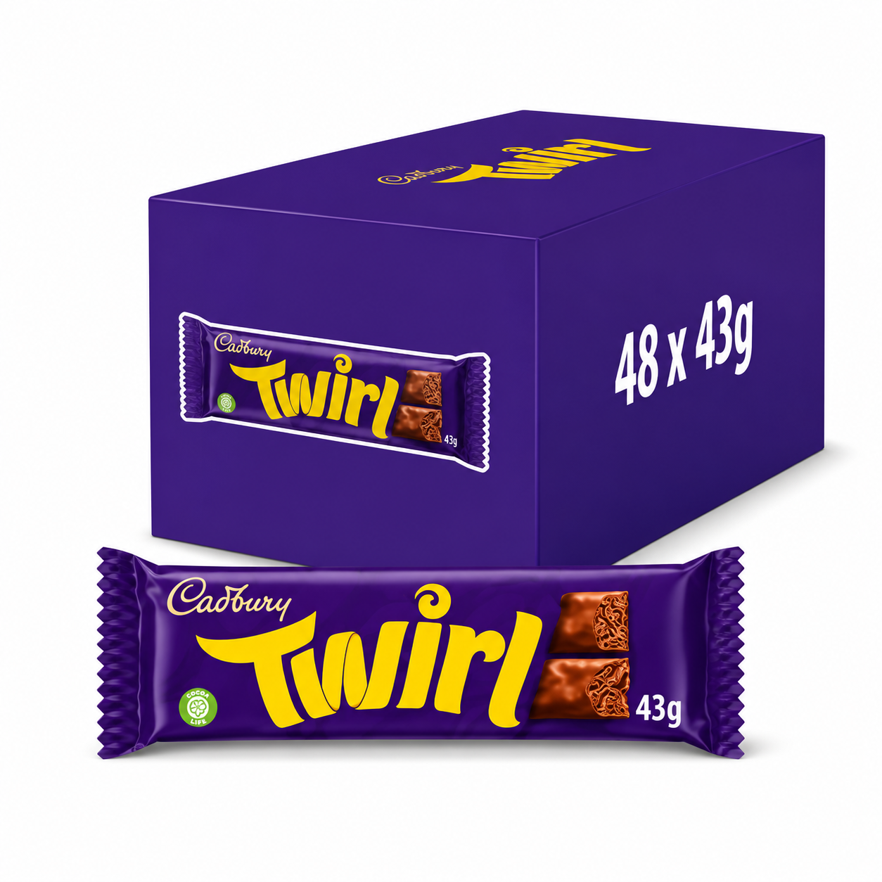 CADBURY TWIRL 48x43G